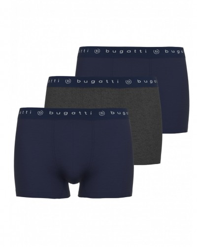 Boxerky BUGATTI pánske 3-PACK 50227 6061 MAILAND 831