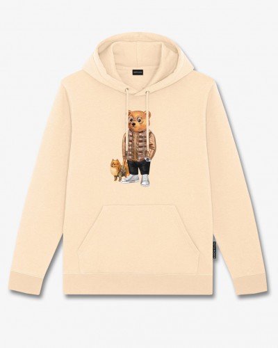 Mikina BARON FILOU pánska Organic Hoodie Filou LXXXVII Royal Sand
