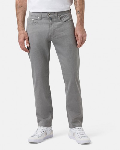 Nohavice PIERRE CARDIN pánske C3 34540.4200 LYON TAPERED 9102