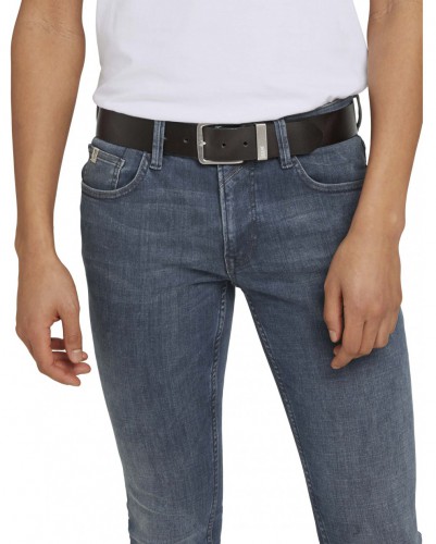 Opasok TOM TAILOR DENIM pánsky kožený 00621-0003 6000