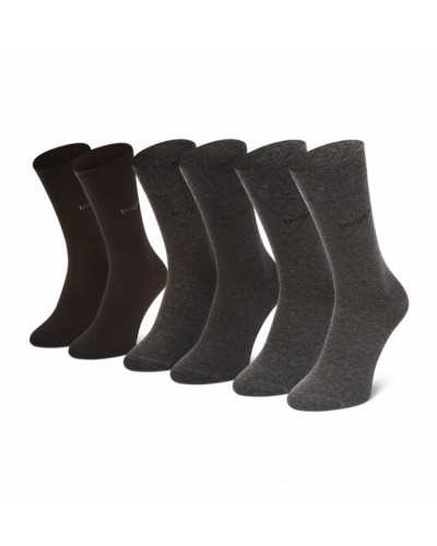 Ponožky BUGATTI pánske 3-PACK 6803X 610